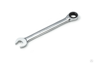 Ключ рожковый с трещоткой 24 мм, HANS, 1165M24 