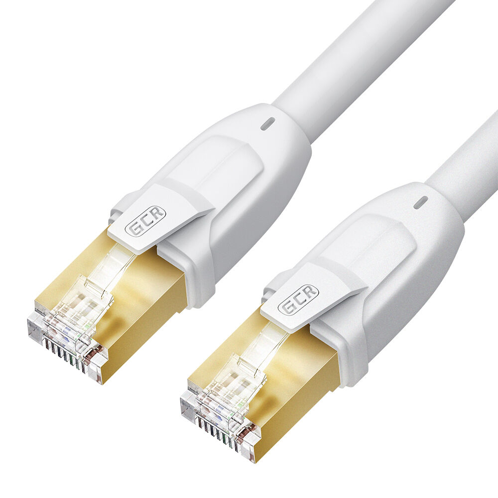 Патч-корд Deluxe FTP cat.6 10 Гбит/с RJ45 LAN ethernet high speed кабель для интернета медный контакты и коннектор 24K G
