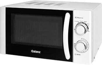 Микроволновая печь - СВЧ Galanz MOS-2001MW 20 л, 700 Вт, белый MOS-2001MW 20 л 700 Вт белый