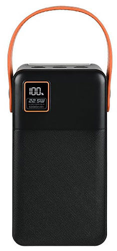 Внешний аккумулятор TFN 60000 mAh, Porta LCD PD, 22.5 W, черный (TFN-PB-322-BK) 60000 mAh Porta LCD PD 22.5 W черный (TF