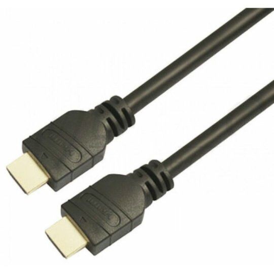 Кабель аудио-видео NONAME LAZSO WH-111 HDMI (m)/HDMI (m) 15м. позолоч.конт. черный (WH-111(15M))