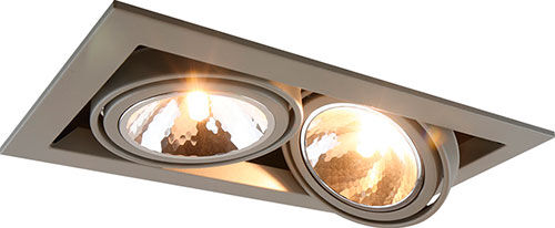 Светильник точечный Arte Lamp (A5949PL-2GY) серый