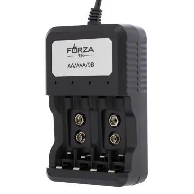 FORZA Зарядное устройство для аккумуляторов AA/AAA - до 4шт, кабель 70см, вилка 220в #4