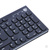 BY Клавиатура беспроводная мембранная 2.4GHz, 104кл., пластик, синяя кириллица, черная #4
