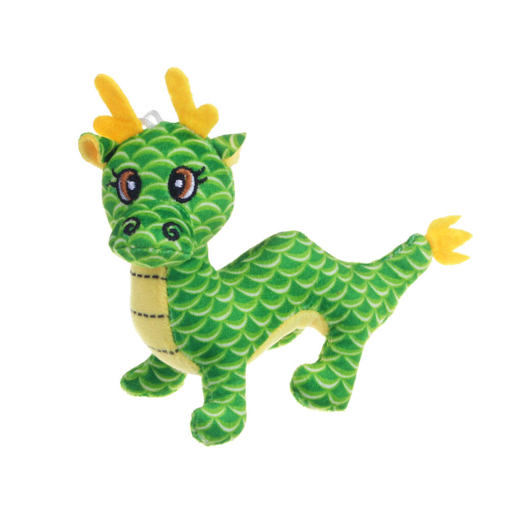 МЕШОК ПОДАРКОВ Игрушка мягкая в виде животных "Магический дракон", полиэстер, 14х11см, 3 цвета 3