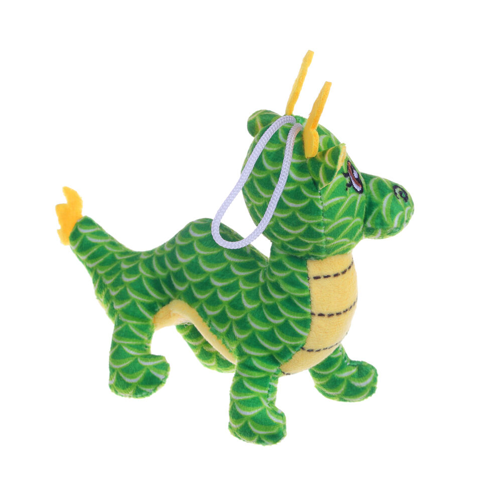 МЕШОК ПОДАРКОВ Игрушка мягкая в виде животных "Магический дракон", полиэстер, 14х11см, 3 цвета 6