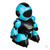 ИГРОЛЕНД Игрушка в виде робота "Минибот", свет, звук, движение, ABS, ЗУ, АКБ, 2хААА, 26,2х19,3х7,9см #4