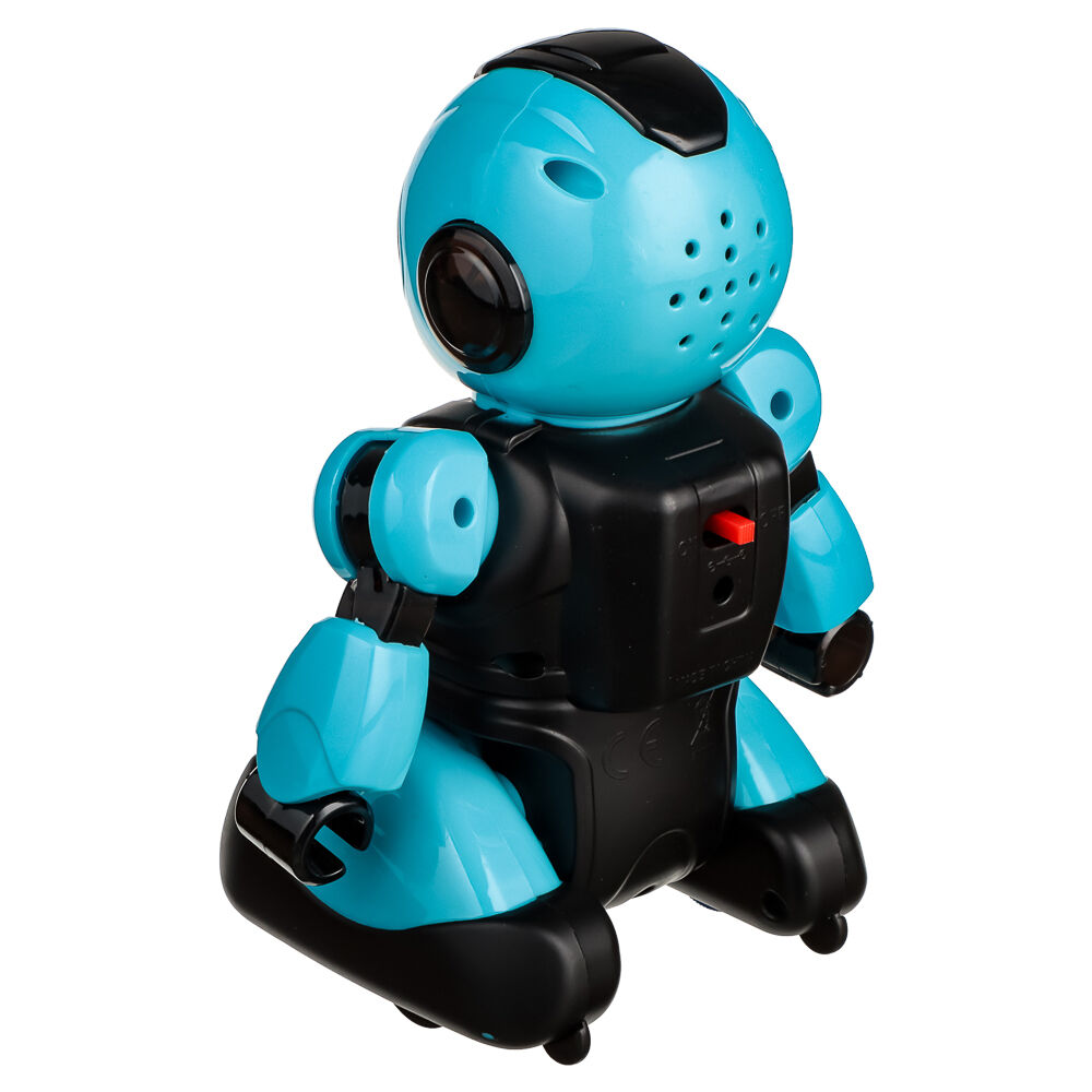ИГРОЛЕНД Игрушка в виде робота "Минибот", свет, звук, движение, ABS, ЗУ, АКБ, 2хААА, 26,2х19,3х7,9см 6