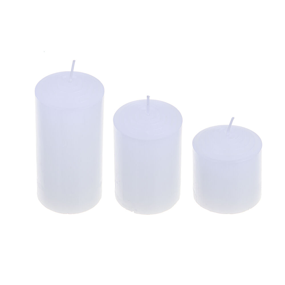 LADECOR Набор ароматических свечей, парафин, 3 шт, набор (5x5 см, 5x7,5 см, 5x10 см), хлопок 3