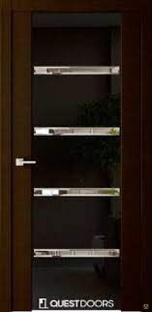 Межкомнатная дверь QF-1 Экошпон, комплект #1