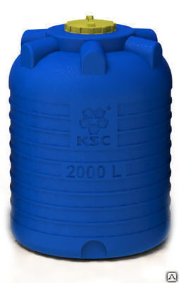Бак 2000 литров пластиковый для воды и топлива, сыпучего сырья