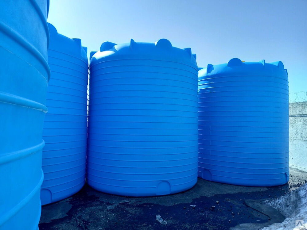 Бочки 20 м3 -20000 литров пластиковые для пожарного запаса воды 28