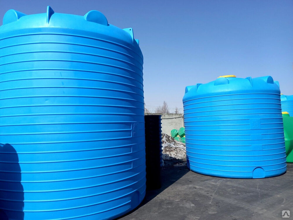Бочки 20 м3 -20000 литров пластиковые для пожарного запаса воды 26