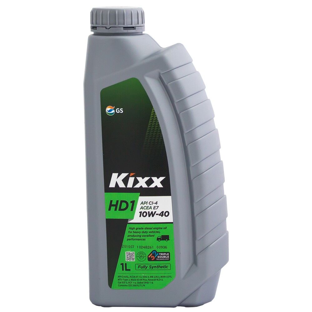 Масло моторное Kixx HD1 10w-40 API CI-4/SL, ACEA E7-08/B4/A3-07