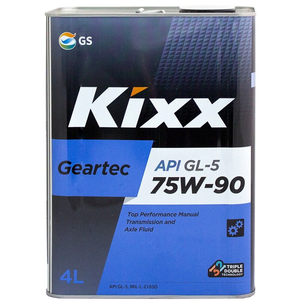 Масло трансмиссионное Kixx GEARTEC 75w-90 API GL-5