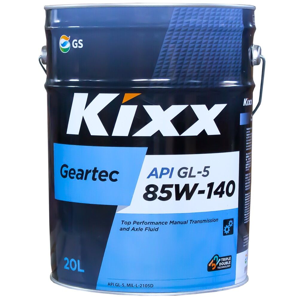 Масло трансмиссионное Kixx GEARTEC 85w-140 API GL-5