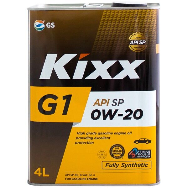 Масло моторное Kixx G1 0w-20 API SP - 4 л
