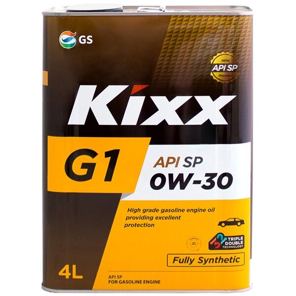 Масло моторное Kixx G1 0w-30 API SP - 4 л