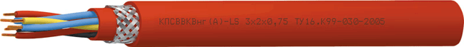 Кабель КПСВВКВнг(А)-LS 1x2x0,5