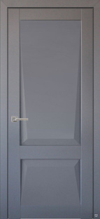 Двери межкомнатные Perfecto 101 серый бархат, полотно 80*200 #1