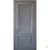 Двери межкомнатные Perfecto 106 серый бархат, полотно остекленное 80*200 #1