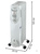 Масляный радиатор Engy EN-1307 обогреватель электрический (7 секций 1500 Вт) ENGY 5323 #4