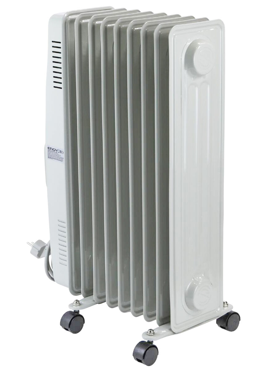 Масляный радиатор Engy EN-1309F (9 секций 2500 Вт) с тепловентилятором ENGY 5325 3
