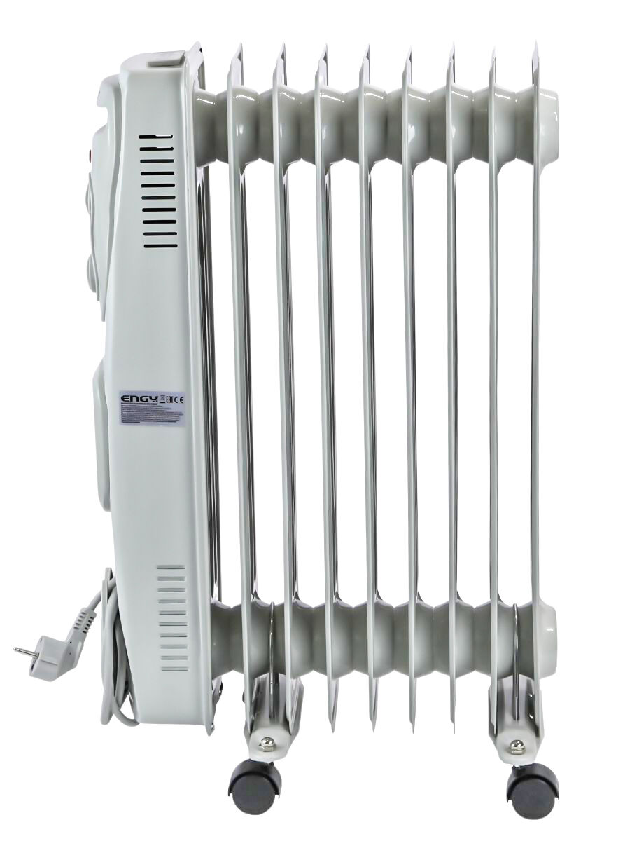 Масляный радиатор Engy EN-1309F (9 секций 2500 Вт) с тепловентилятором ENGY 5325 4