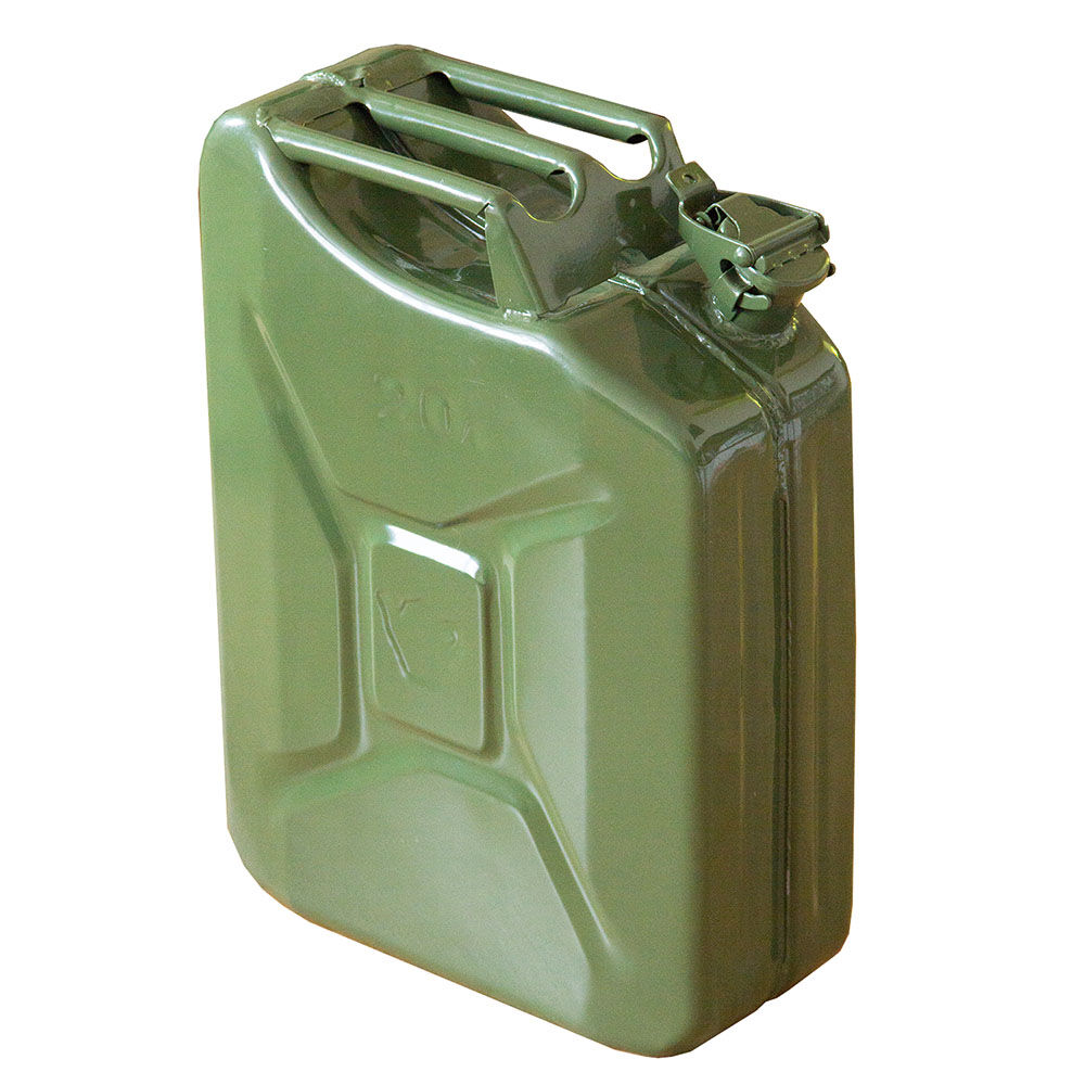 Канистра для бензина зеленая ИК-8 Поиск 20 л металл ИК8-Поиск 64161 2