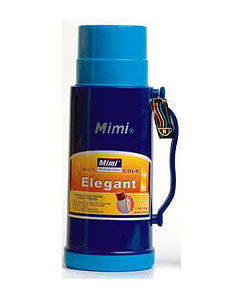 Термос 1 литр со стеклянной колбой MIMI ELEGANT ET100 пластиковый корпус 64656