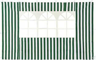 Стенка для садового тента Green Glade 4110 2х3 м полиэстер, с окном, зеленая 67254 