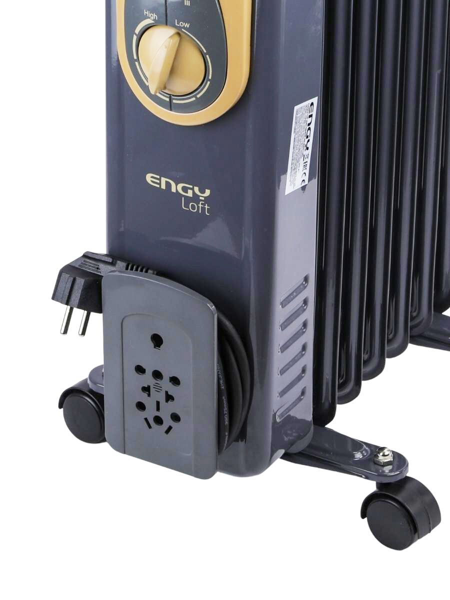 Масляный радиатор ENGY EN-2407 Loft 1500 Вт, 7 секций 79427 7