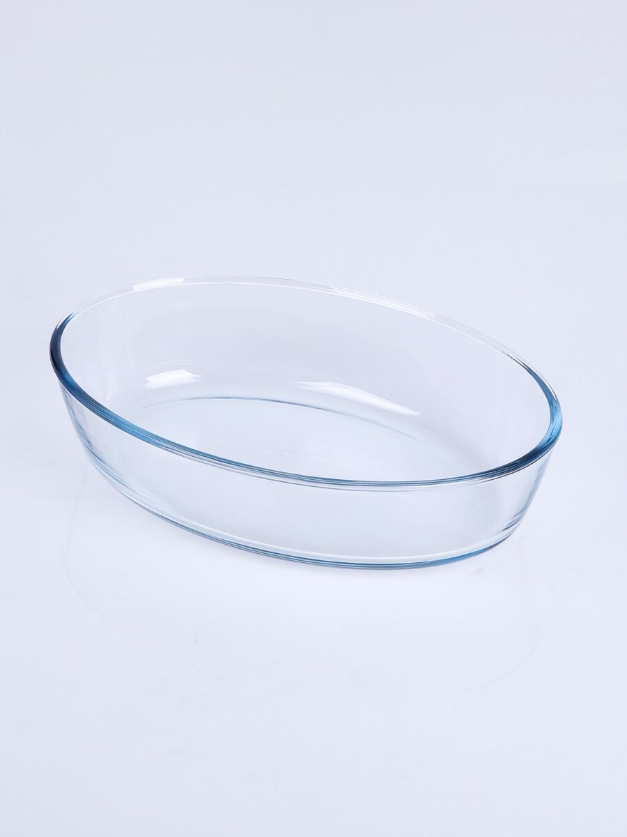 Стеклянная форма для запекания MALLONY Cristallino овальная 1.6 л, жаропрочное стекло Mallony 79679 4