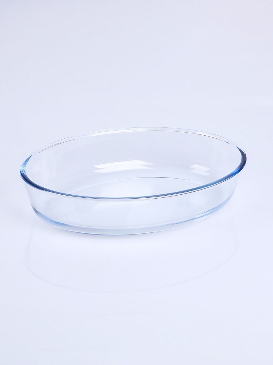 Стеклянная форма для запекания и выпечки MALLONY Cristallino овальная 2.4 л, жаропрочное стекло Mallony 79680 4