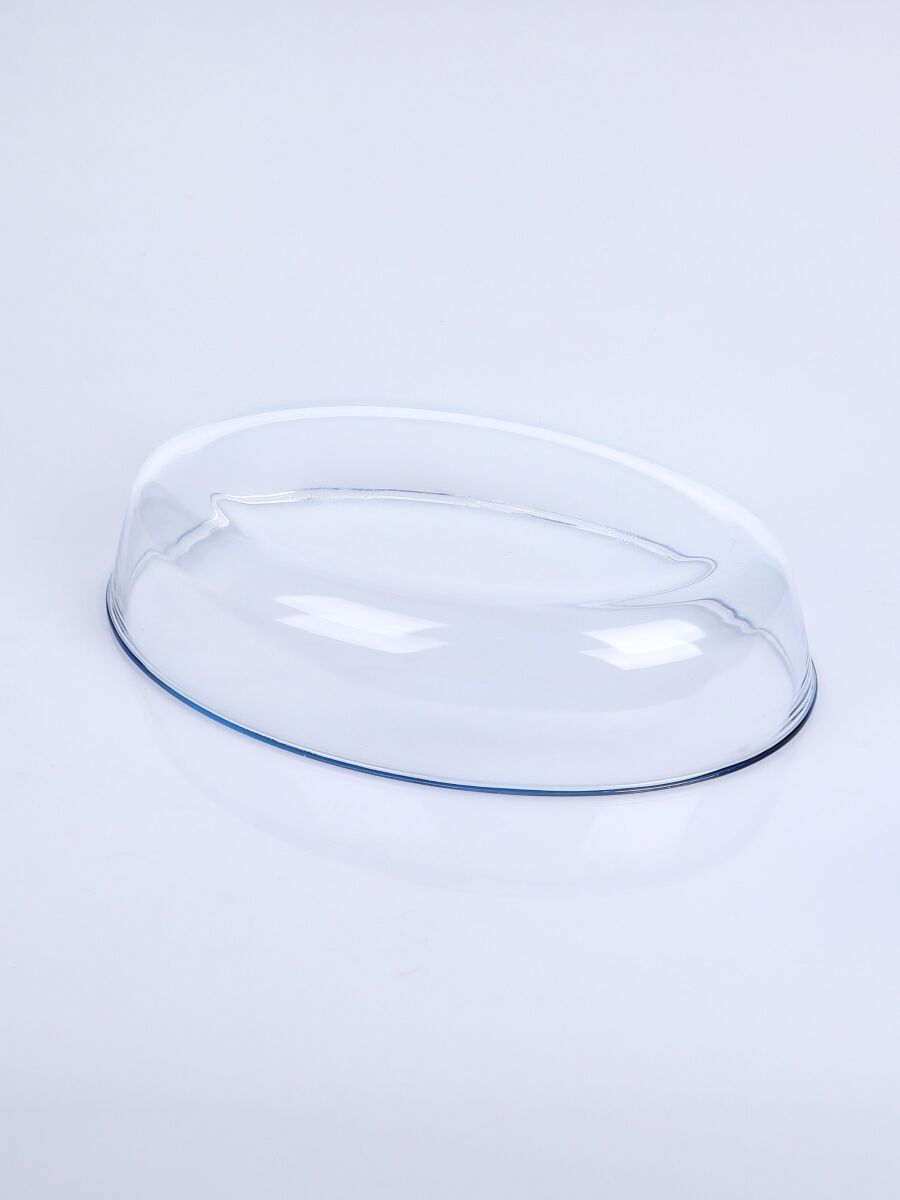 Стеклянная форма для запекания и выпечки MALLONY Cristallino овальная 2.4 л, жаропрочное стекло Mallony 79680 5
