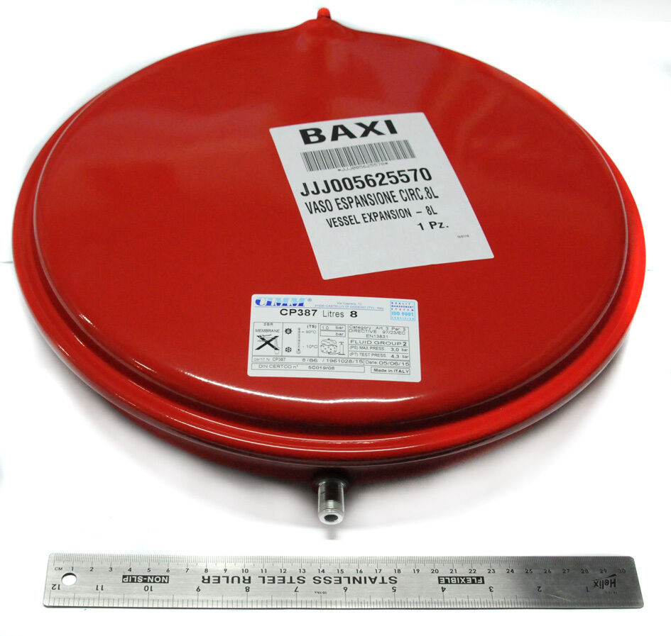 Бак расширительный Baxi | Westen 8 литров артикул 5663880 (мелкий шаг резьбы) BAXI