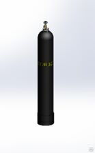 Баллон газовый для углекислоты ГОСТ 949-73 10-150
