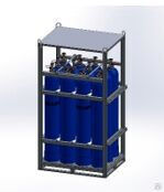 Моноблок газовый для кислорода МБК-12х40-150
