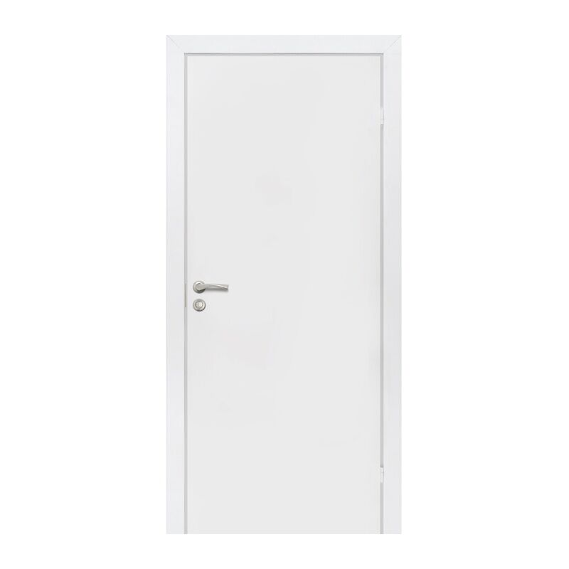 Полотно дверное глухое Белое Гост 900х2000 мм с замком 2014 Олови