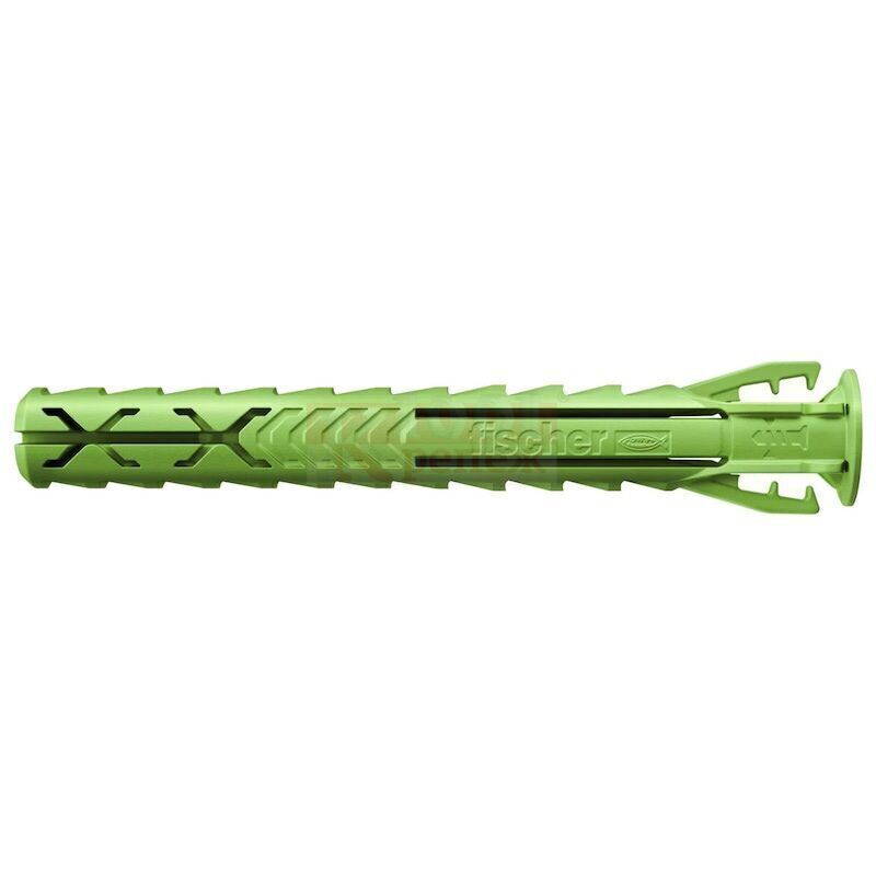 SX Plus GREEN Распорный дюбель fischer экологический с кромкой нейлон, 8x65 мм FISCHER