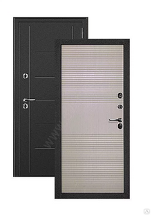 Дверь металлическая 10 см Термаль Белый Дуб 960х2050 левая Терморазрыв Дверной Континент 