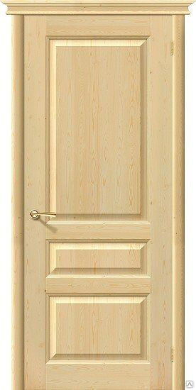 Дверь межкомнатная глухая филенчатая из массива сосны 01 купить в ...