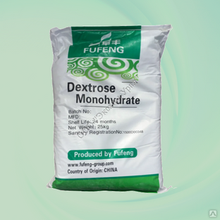 Глюкоза пищевая (декстроза моногидрат) мешок 25 кг 