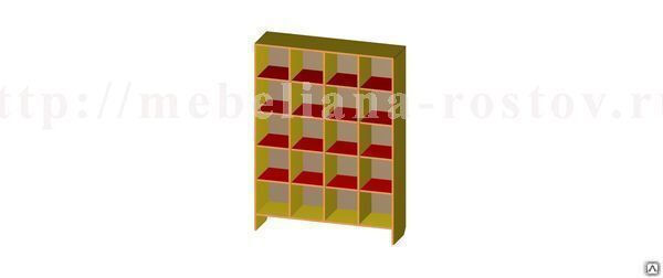 Шкаф для горшков 20 мест, вертикальный, цвет арт. 13-022