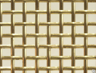 Сетка тканая бронзовая 100х1х0,1 мм ГОСТ 1628-78 