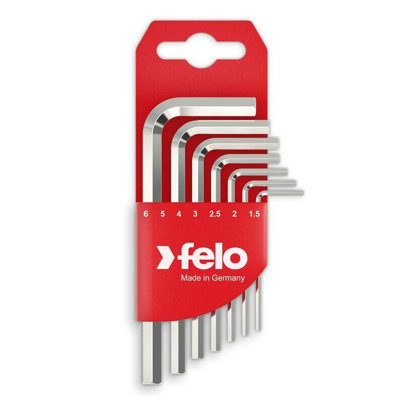 Набор ключей г-образных 1,5-6 мм 7 шт Felo (34500711)