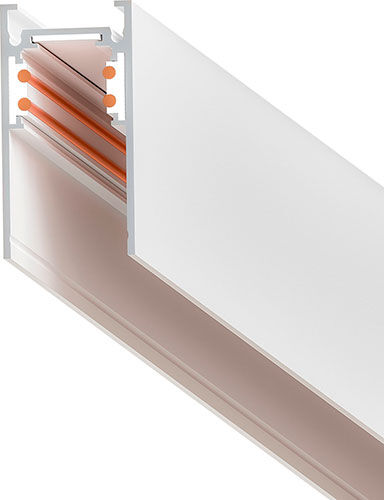 Шинопровод Arte Lamp накладной, магнитный (A460233) белый накладной магнитный (A460233) белый