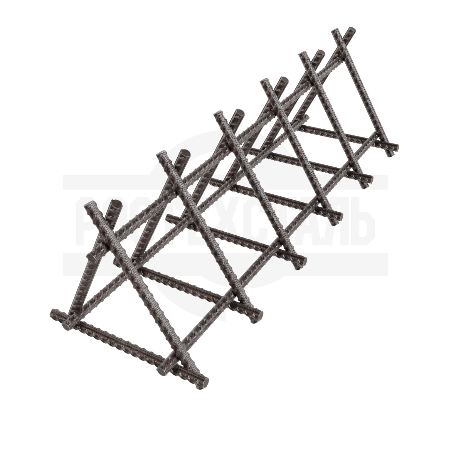 Треугольный арматурный каркас для колонн 12 мм/3 м