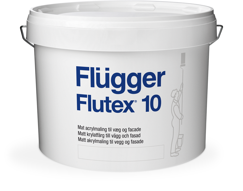 Краска Flugger Flutex 10, 0,75 л