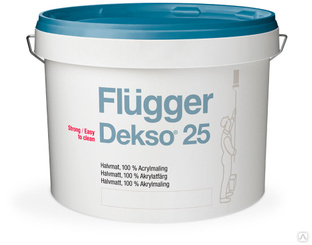 Краска Flugger Dekso 25, 0,75 л 